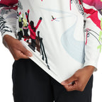 Spyder 38B123300 Women's Sunset 1/2 Zip Long Sleeve
