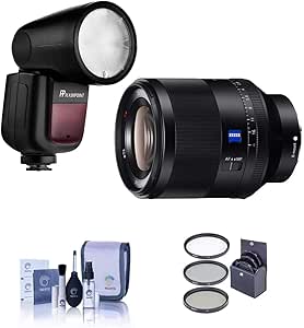 Sony Planar T* FE 50mm F1.4 ZA Lens Bundle
