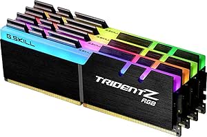 G.Skill F4-3200C15Q-64GTZR 64GB (4x16GB) DDR4 3200MHz Trident Z RGB