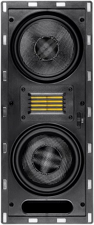 Monoprice 115700 6.5" Carbon Fiber In-Wall Speaker