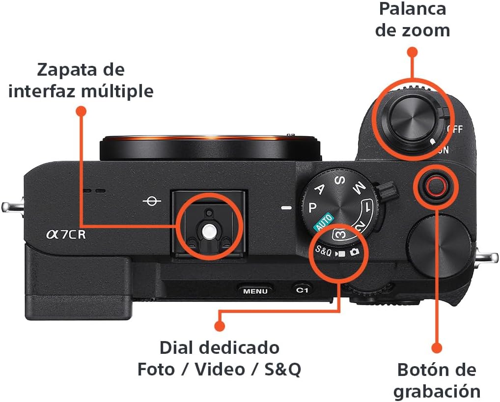 Sony Alpha 7CR Full-Frame Mirrorless Camera - Renewed