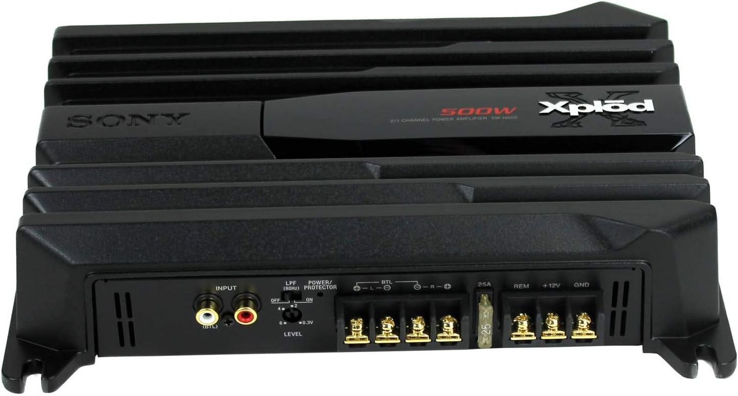 Sony XM-N502 500 Watt 2-Channel Car Amplifier