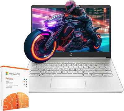 HP 14" Laptop Stream, Celeron N4120, 8GB RAM, 128GB eMMC, Win 11 S + Accessories