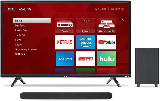 TCL 49" 1080p TV & Alto 6 Subwoofer Combo