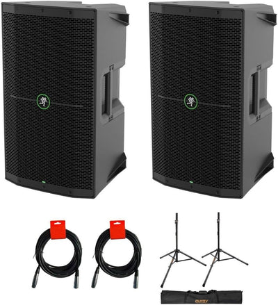 Mackie MATHUMP210XTK2 Thump210XT 10-Inch Powered Speaker Bundle