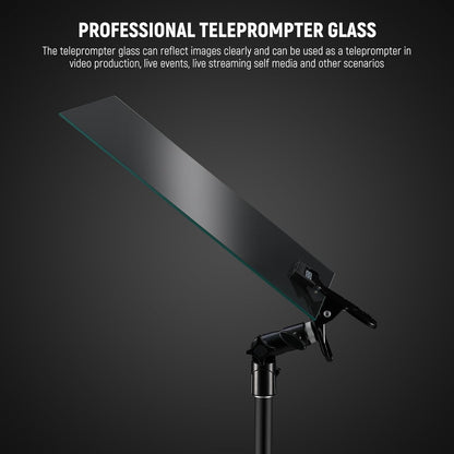 Neewer 33000083 17" DIY Teleprompter Beam Splitter Glass