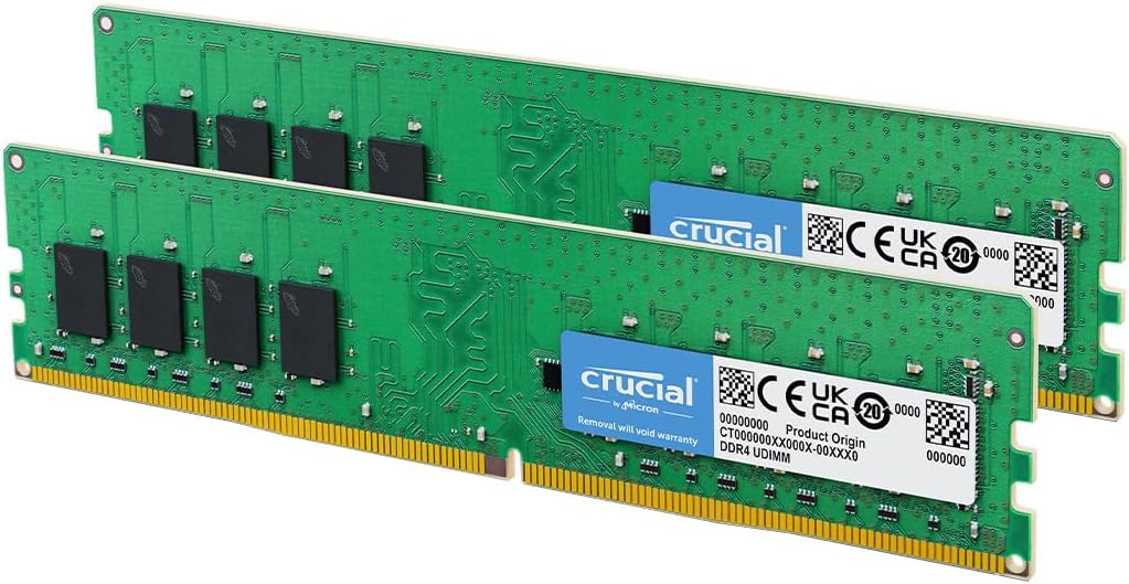 Crucial CT2K8G4DFS824A RAM 16GB DDR4 2400 MHz Desktop Memory