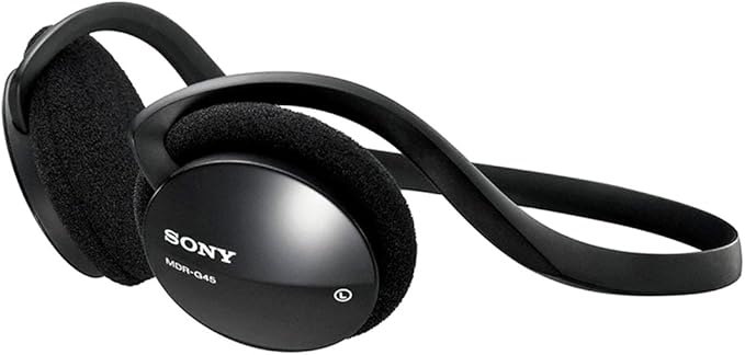 Sony MDR-G45LP Lightweight Behind-the-Neck Headphones - Black — main product image