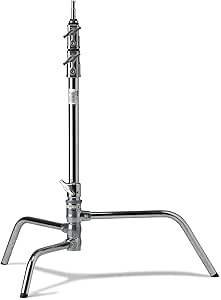 Kupo KS704112 20in Master C-Stand with Turtle Base - Silver