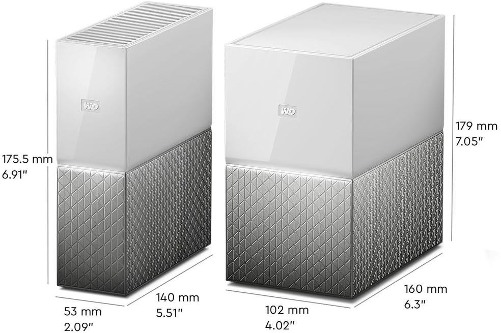 Western Digital WDBVXC0040HWT-EESN My Cloud Home 4TB NAS