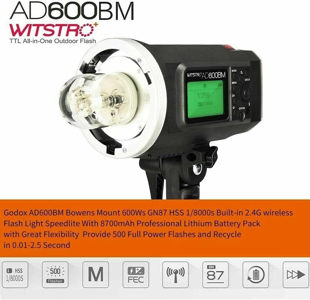 Godox AD600BM Bowens Mount Strobe Flash Kit