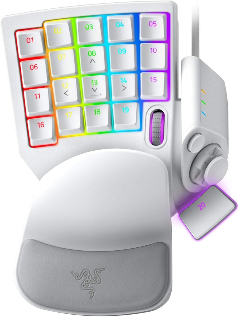 Razer RZ07-03110200-R3M1 Tartarus Pro Gaming Keypad White — main product image