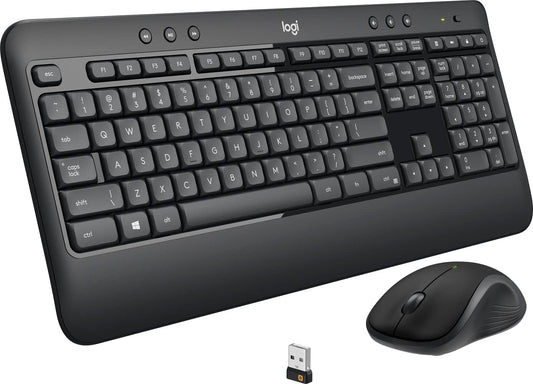 Logitech MK540 Wireless Keyboard and Mouse Combo (Renewed)