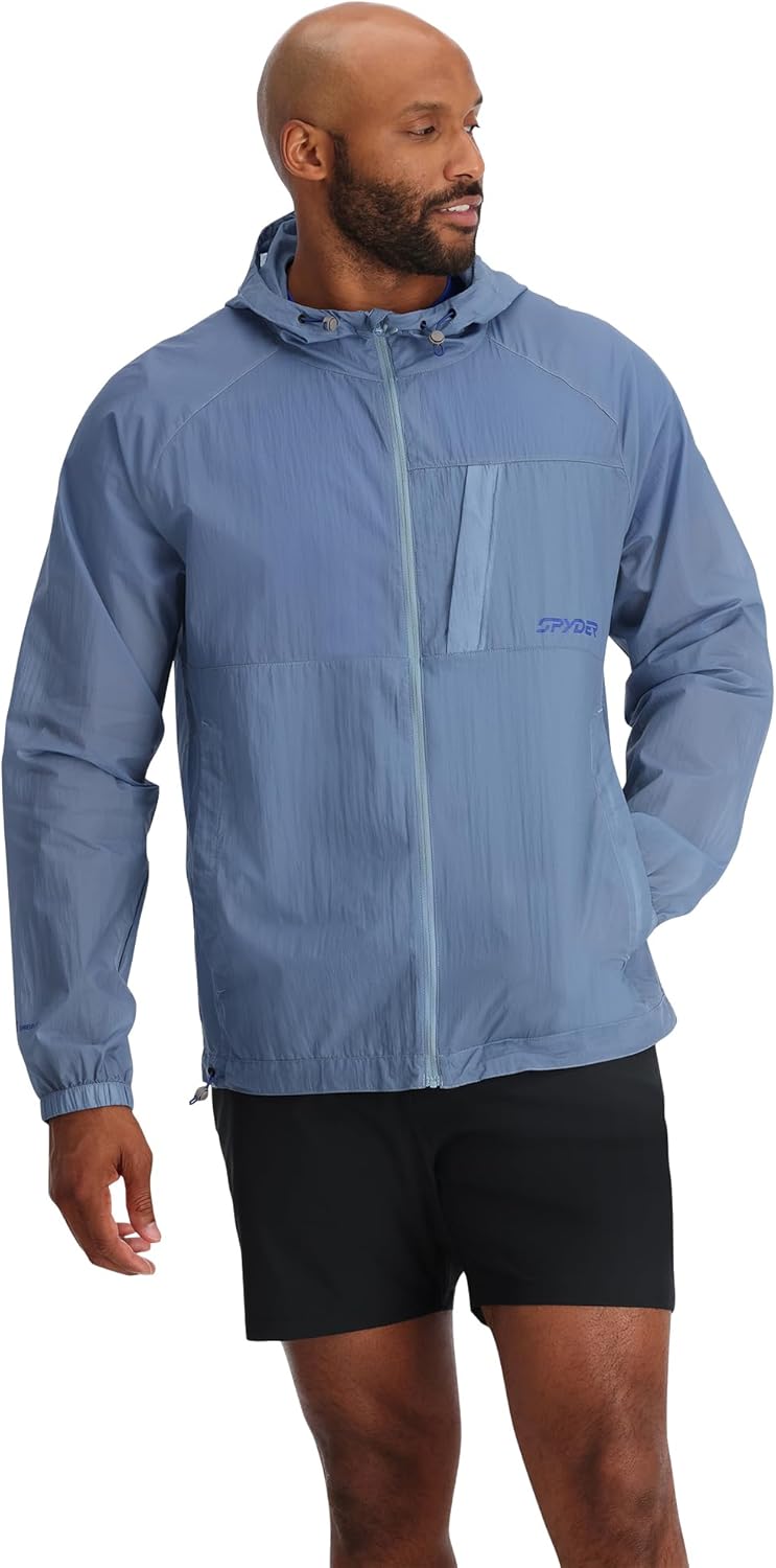 Spyder 38SA091313 Mens Boulder Lite Zip Windbreaker — main product image