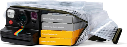 Polaroid 6305 Ripstop Clear Crossbody Essentials Bag