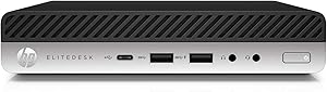 HP EliteDesk 800 G4 Mini i5 Renewed Desktop