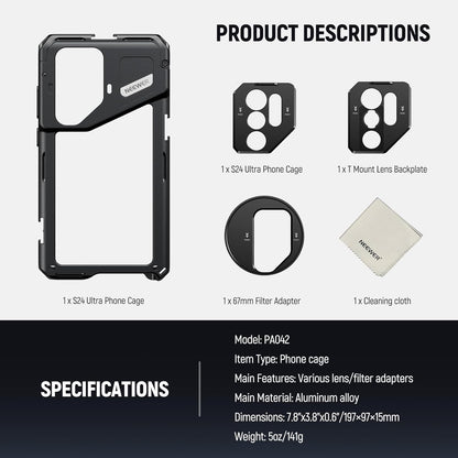 Neewer PA042 S24 Ultra Phone Video Rig