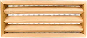 Miller Shingle Cedar Foundation Vent 16x7 8-Pack