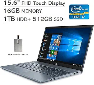 HP 15-cs3083cl Pavilion 15.6" Touchscreen Laptop i7 MX250