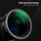 Neewer NW SERIES S 58mm Variable ND Filter ND3-ND1000
