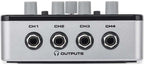Samson 8541767590 QH4 4-Channel Headphone Amplifier Bundle