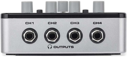 Samson 8541767590 QH4 4-Channel Headphone Amplifier Bundle