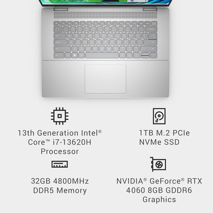 Dell Insprion 16 Plus 7630 RTX 4060 i7 Business Laptop