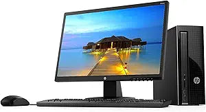 HP 270 Desktop Tower PC Bundle with Monitor, Keyboard & Mouse — main product image