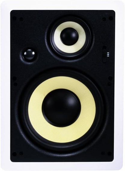 Monoprice 106816 Caliber Series In-Wall Speakers 8 Inch