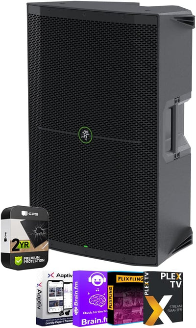 Mackie E3MKIETHUMP215 Thump215 15" 1400W Powered Loudspeaker Bundle
