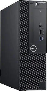 Dell 3060-SFF OptiPlex i5 Desktop 256GB SSD Renewed