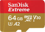 SanDisk SDSQXA2-064G-GN6MA 64GB Extreme MicroSD Card