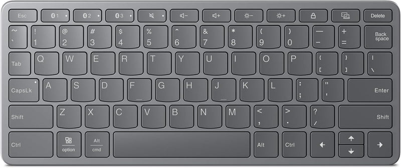 Lenovo b1859c8d Multi-Device Bluetooth Keyboard - Iron Grey — main product image