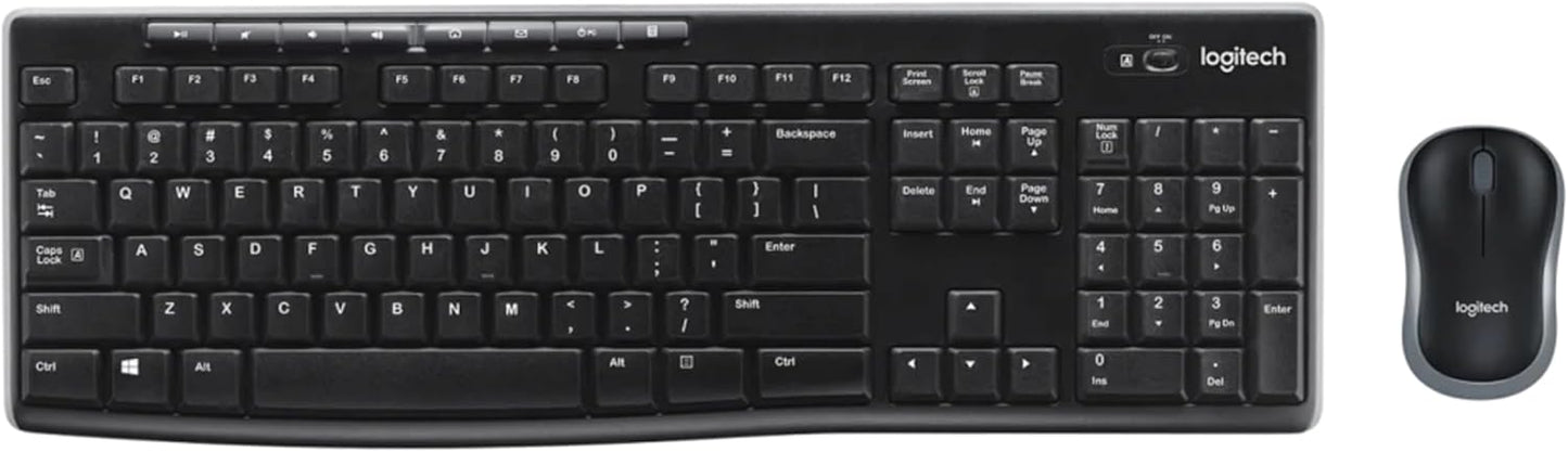 Logitech 920-008813 MK270 Wireless Keyboard Mouse Combo