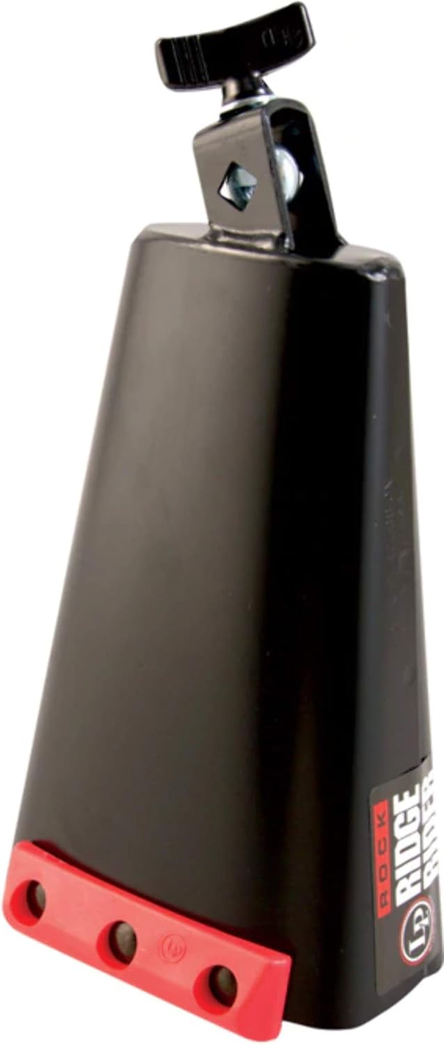 Latin Percussion LP008 Ridge Rider Cowbell - Red Jenigor Bar — main product image