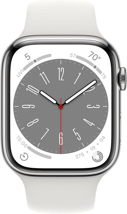Apple Watch Series 8 GPS + Cellular 45mm Stainless Steel