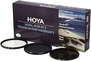 Hoya HK-DG52-II 52mm UVC CIR-PL ND8 Filter Kit