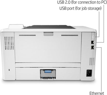 HP M404dn LaserJet Pro Monochrome Printer Alexa Ready