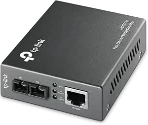 TP-Link MC100CM Fast Ethernet Fiber Media Converter — main product image