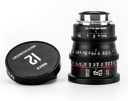 Meike 12mm T2.5 S35 Wide Angle Cinema Lens PL-Mount