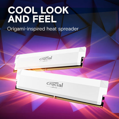 Crucial CP2K16G60C36U5W 32GB DDR5 6000MHz Gaming RAM