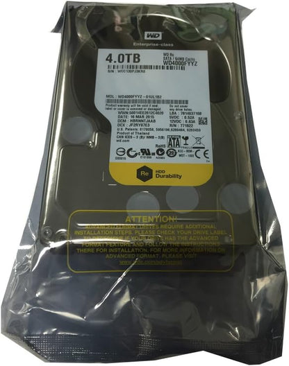 Western Digital WD4000FYYZ 4TB Enterprise SATA HDD
