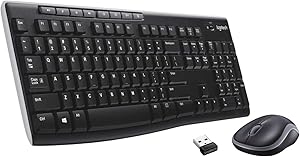 Logitech MK270 Wireless Keyboard and Mouse Combo - 4 Pack