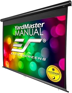 Elite Screens OMS100HM Yard Master Manual Outdoor Screen