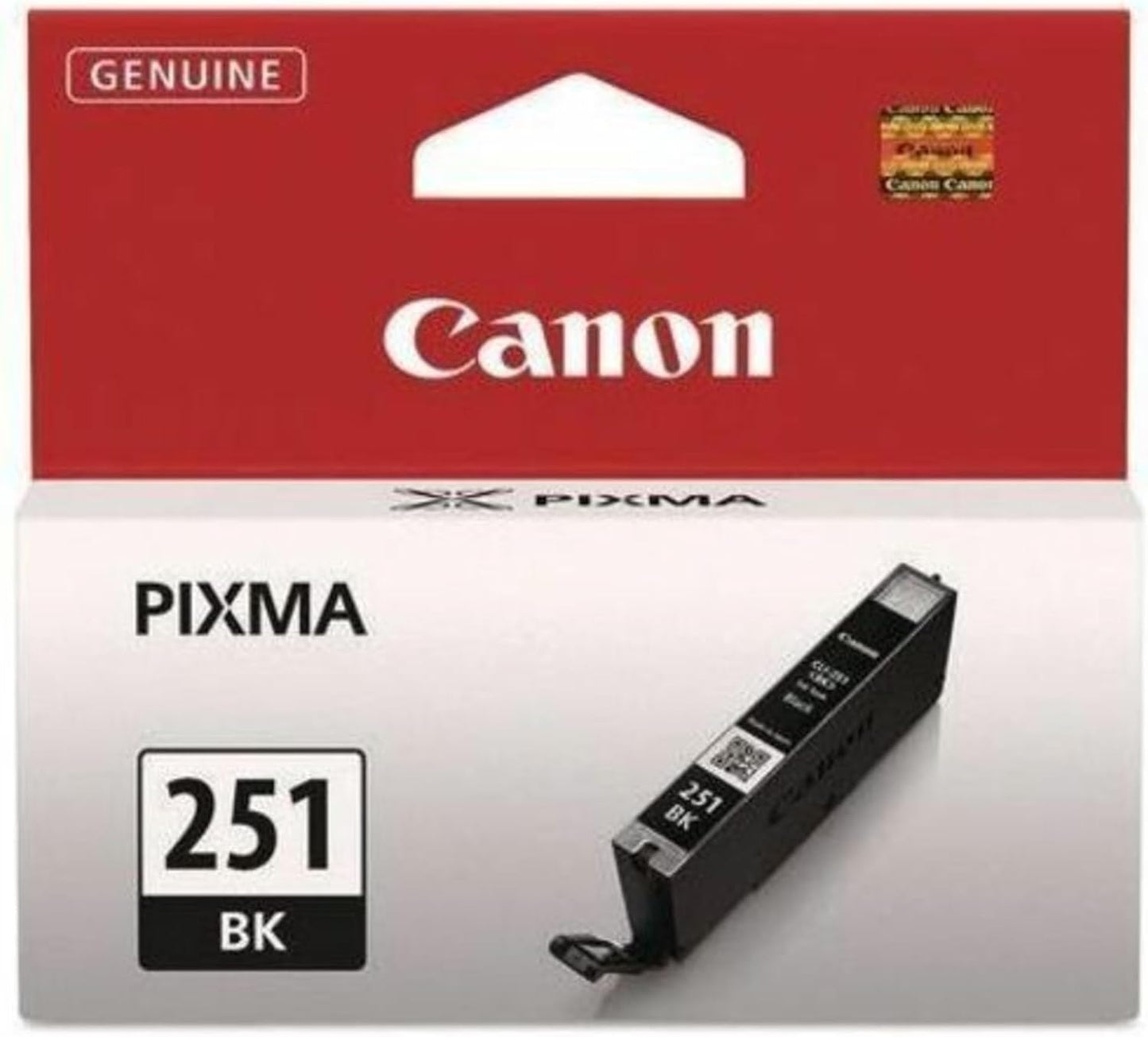 Canon CLI-251 BK Black Ink Cartridge - PIXMA Compatible