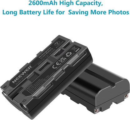 Neewer 10095059 NP-F550 Battery Charger Set