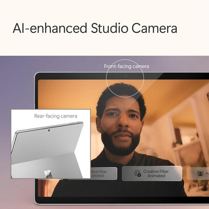 Microsoft Surface Pro 2024 Snapdragon 13" Touchscreen Tablet with Keyboard