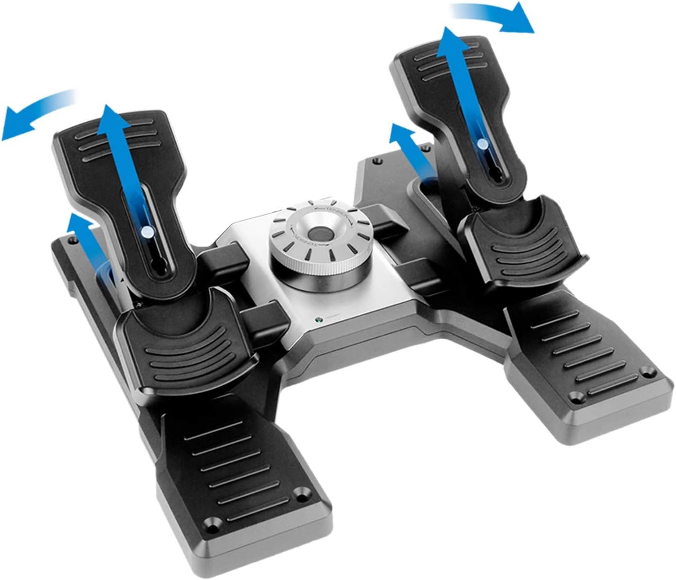Logitech 945-000024-cr G PRO Flight Rudder Pedals - Wired (Renewed)