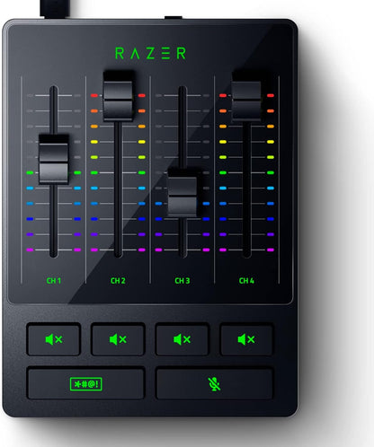 Razer Audio Mixer 4-Channel Streaming Chroma RGB Renewed