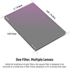 Neewer NW SERIES S Square ND0.6 Neutral Density Filter